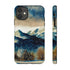 Snowy Colorado Rocky Mountains - Impact Resistant Phone Case iPhone 11 Glossy